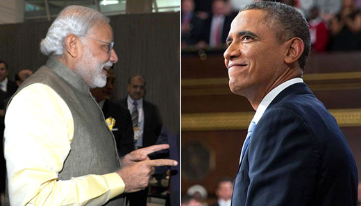 modi obama